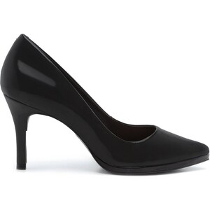 Scarpin preto verniz store arezzo