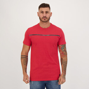 Camiseta Oakley Icon Masculina Vermelho Mescla Vermelho