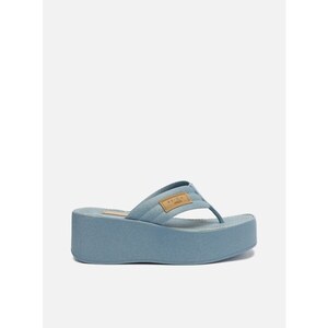 Sand lia Azul Jeans Flatform Tiras Brizza Arezzo GLAMI .br