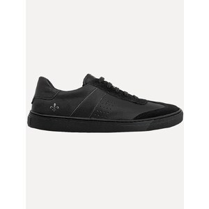 Tênis Dudalina Masculino Zara Slip On Couro Mistral Logo Azul