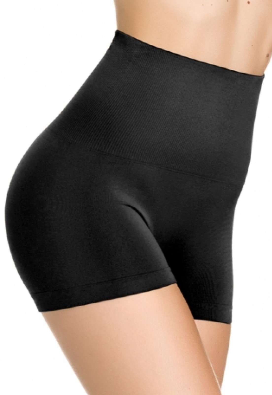 Cinta Modeladora Alta Compressão Calcinha Boxer Zero Barriga Zee Rucci Cor Preta GLAMI com br