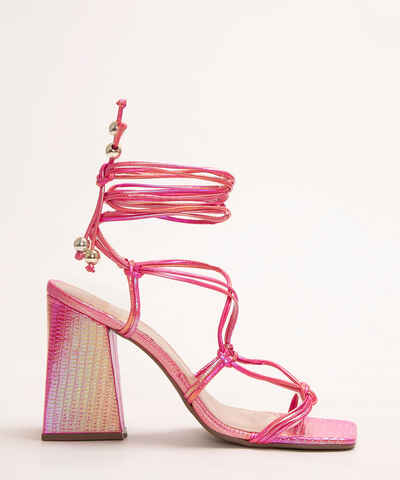 Calçados rosa, de cor única, scarpin da loja Clovis.com.br 