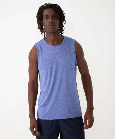 Calvin Klein Camisa masculina esportiva com zíper 1/4, Grey
