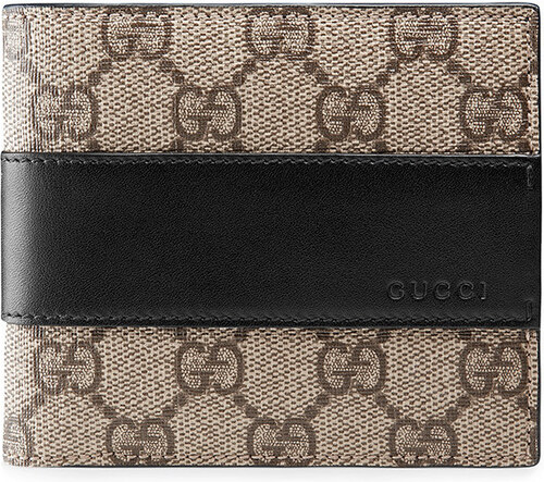 carteira gucci supreme