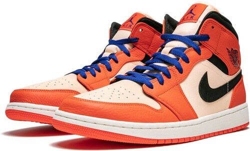 jordan mid laranja