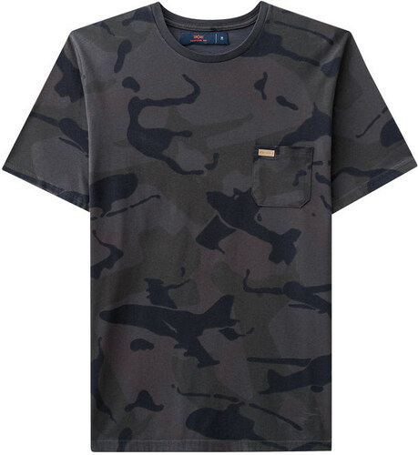 camiseta nike camuflada azul