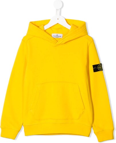 stone island fleece moletom com capuz