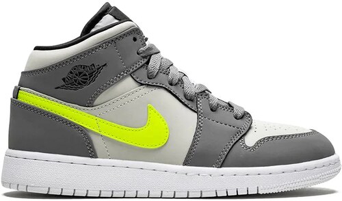 jordan tenis cinza