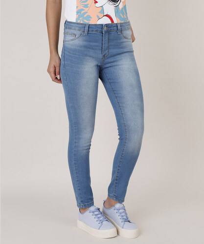 calça jeans clock house feminina