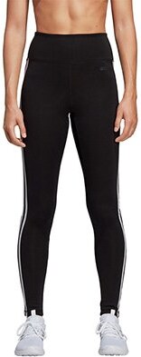 calça legging adidas d2m 3stripes cintura alta feminina