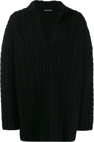 blusa tricot balenciaga