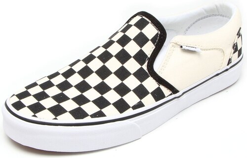 slip on vans asher preto