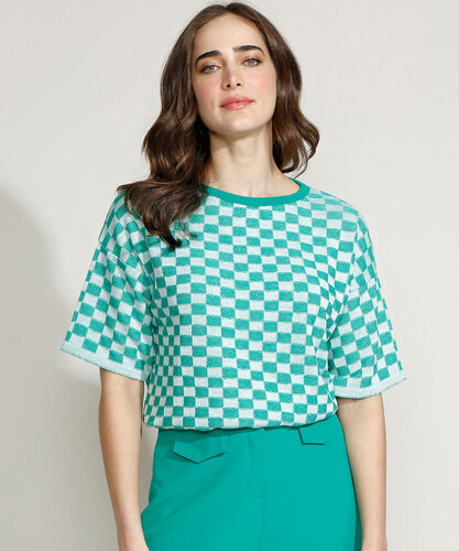 blusa de trico feminina cea