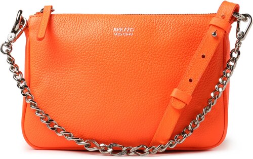 neon orange crossbody bolsa