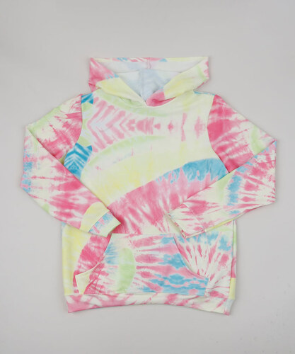 hollister tie dye moletom com capuz