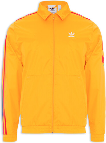 jaqueta adidas masculina amarela