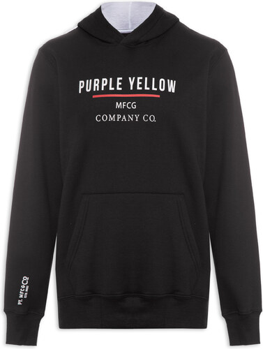 moletom com capuz black purple