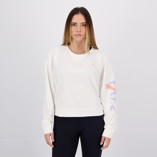 tommy sport cropped moletom com capuz