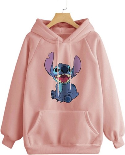 lilo stitch moletom com capuz