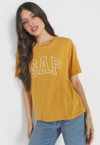 blusa gap amarela