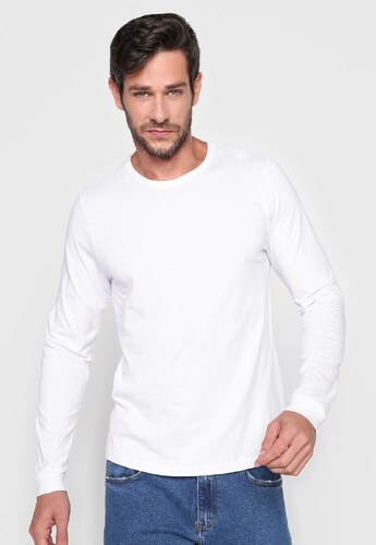 camisetas hering branca lisa