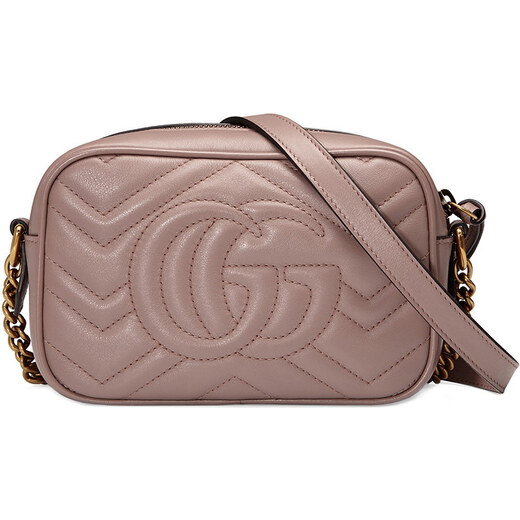 Bolsa Gucci Original transversal GG Marmont mini matelassê Feminino