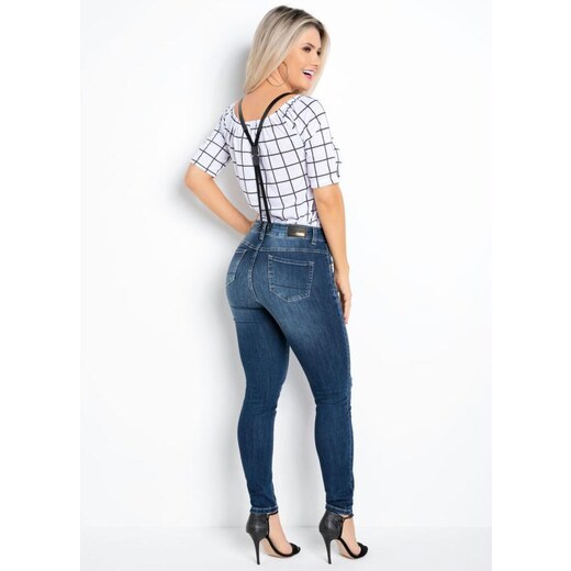 jeans with suspenders for ladies