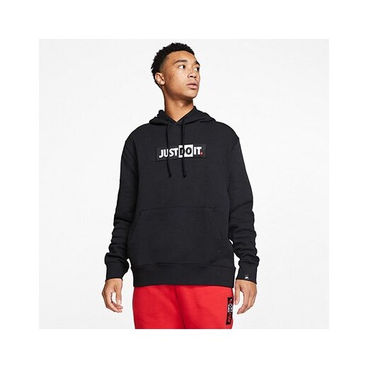 Moletom Nike Masculino Hoodie Sportswear Club Fleece Preto 