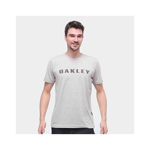 Camiseta Oakley O Bark SS Azul Marinho - FutFanatics