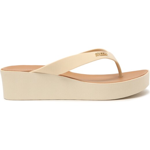 Chinelo Off White Flatform Brizza Arezzo GLAMI .br