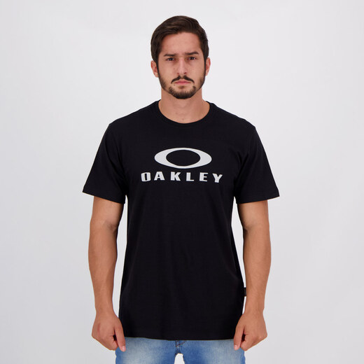 Camiseta Oakley Ellipse Skull Masculina - Branco