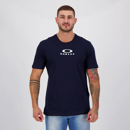 Camiseta Oakley Bark New Tee - Vermelho