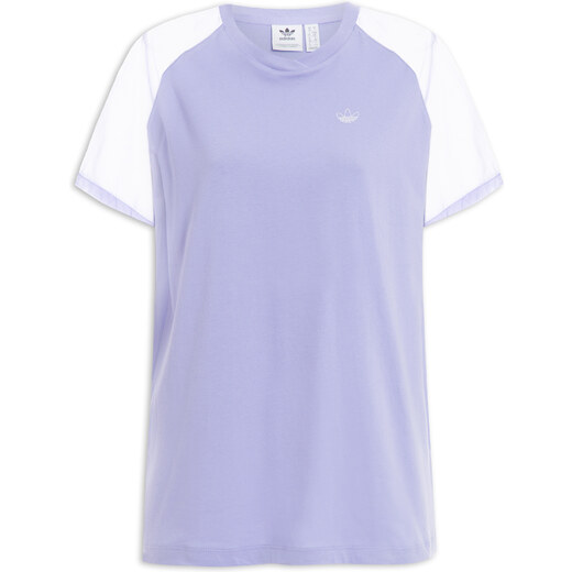 camiseta adidas lilas feminina