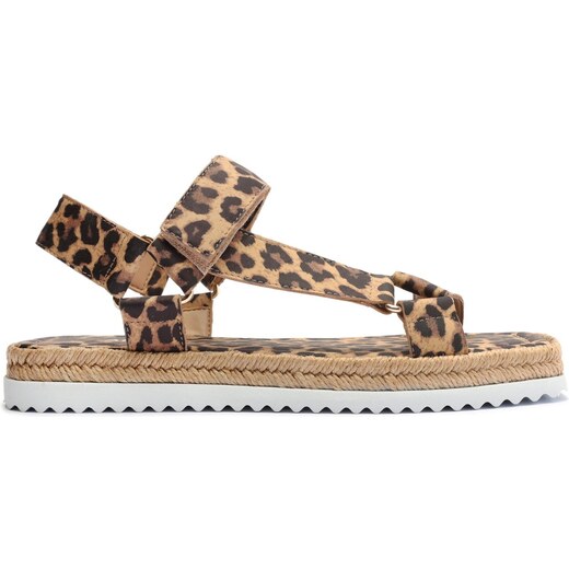 Papete Animal Print Flatform Lara Arezzo