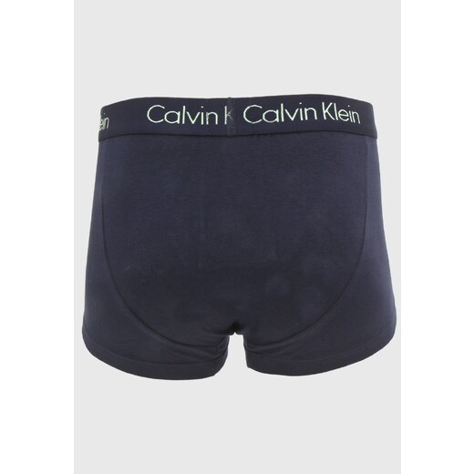 Cuecas Calvin Klein Underwear Plus Trunk Stretch Branca Pack 3UN