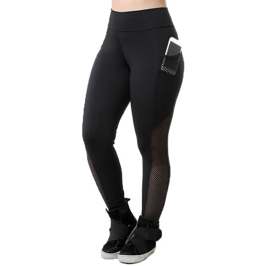 Calça Legging Puma ESS Metallic II Feminina Preta 