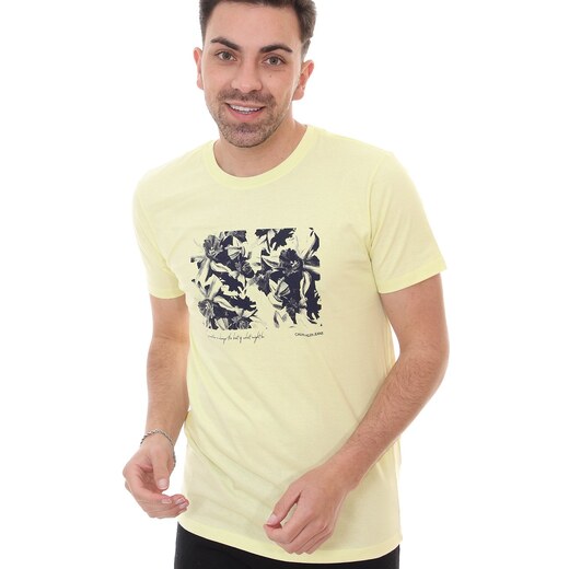 Camiseta Tommy Jeans Masculina Relaxed Timeless Silk Branca