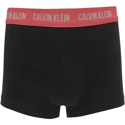 Cueca Calvin Klein Modal Trunk Magenta Stripe Preta 1UN