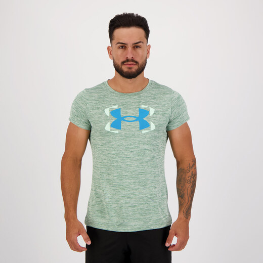 Camiseta Under Armour Tech Twist GP Verde 