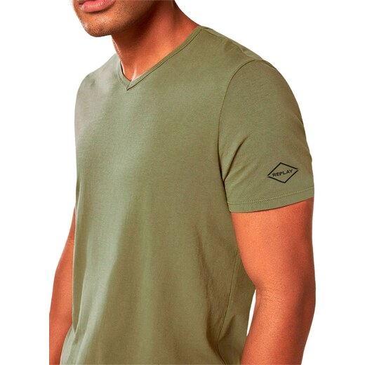 Camiseta John John Masculina Regular Logo Sunset Branca