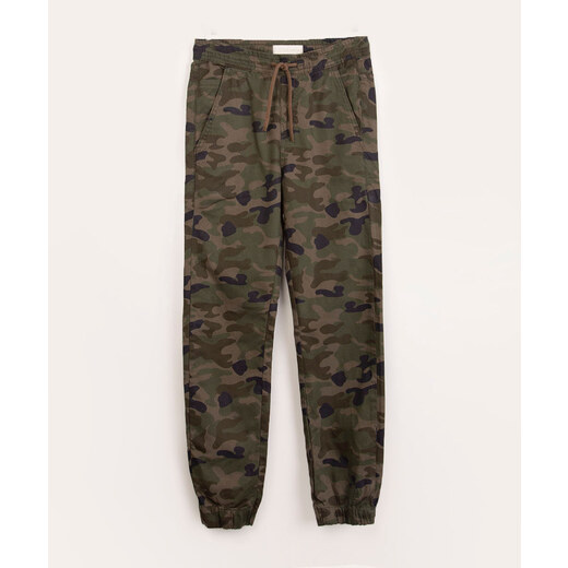 Calça moletom best sale camuflada c&a