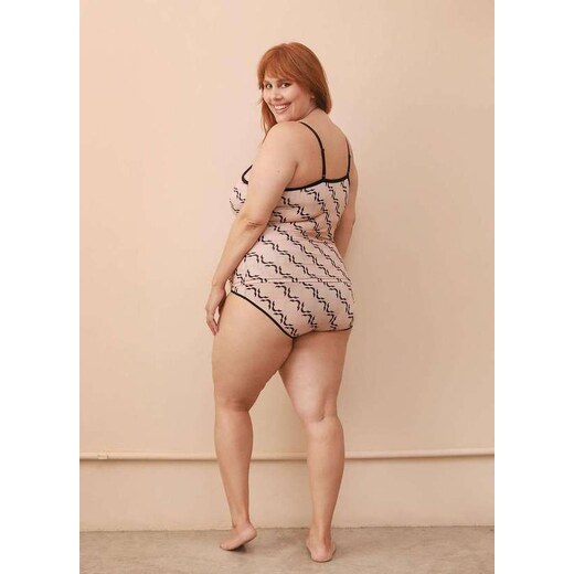 Bold Intimates Sutiã Comfy Plus Size Rosa 