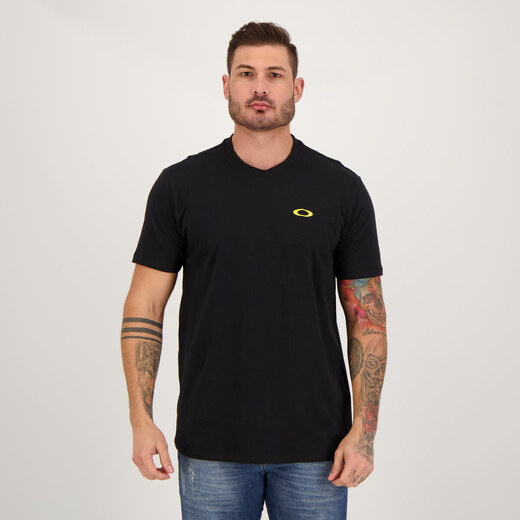 Camiseta Oakley Super Casual Preta - FutFanatics