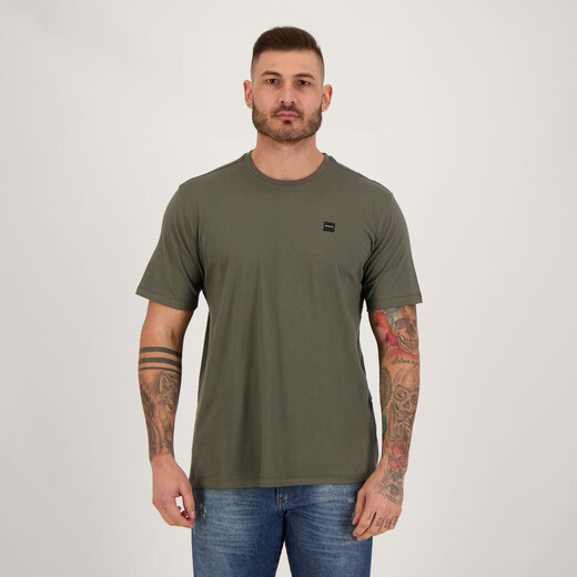 Camiseta Oakley Patch 2.0 Masculina - Vermelho Escuro