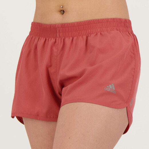 Shorts Adidas Yoga Latin Fit Feminino Vermelho Laranja