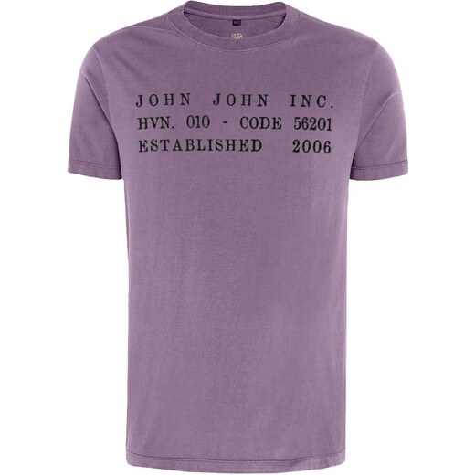 Camiseta John John Masculina Inc Code Marrom Escuro 