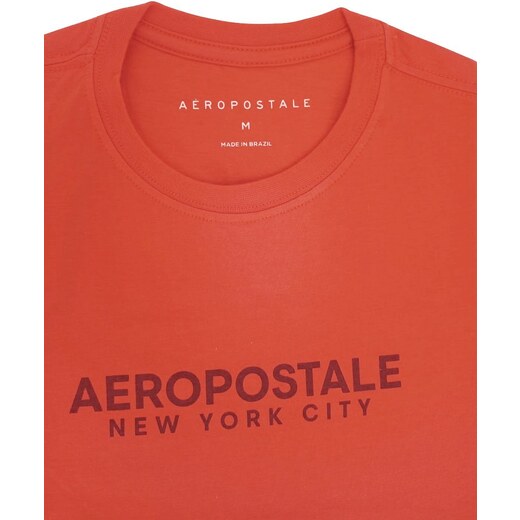 Camiseta Aeropostale Colors New York City Off White 