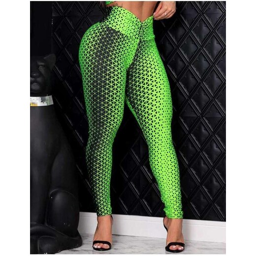 Endless Legging Feminina em Bengaline Verde 