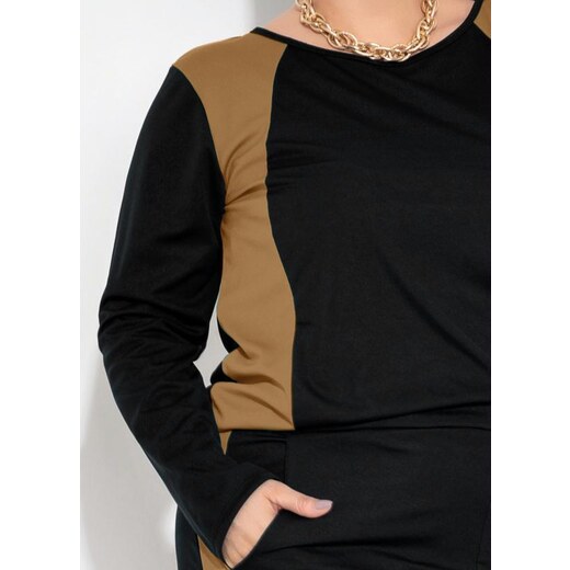 Conjunto De Calça E Blusa Preto Plus Size