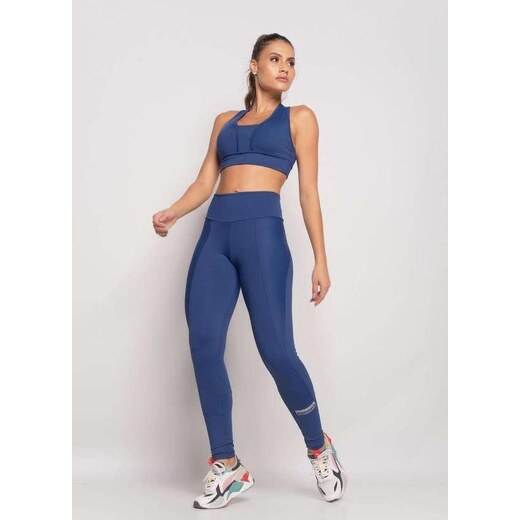 Calça Legging Lupo Max Marrom - FutFanatics